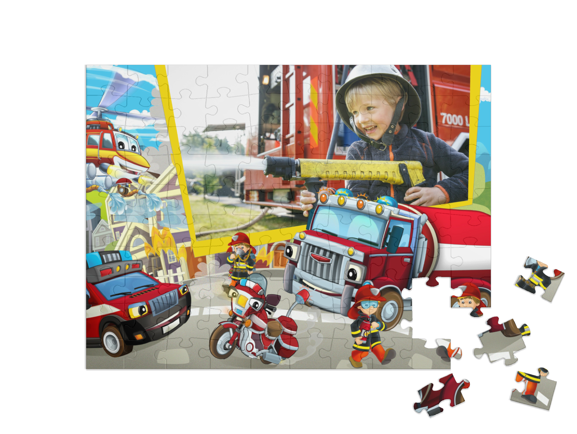 „En action“ format paysage
